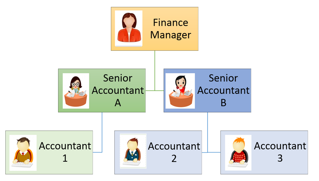 accounting hierarchy